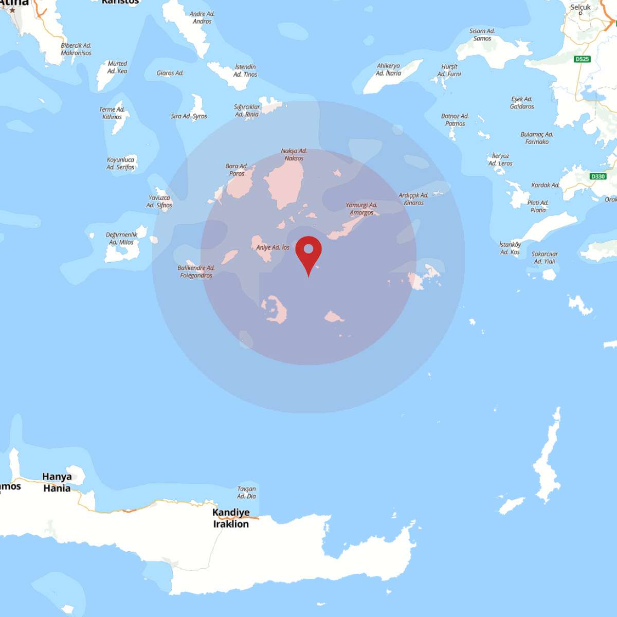 EGE DENIZI Bölgesinde 4.2 Büyüklüğünde Deprem Yaşandı!