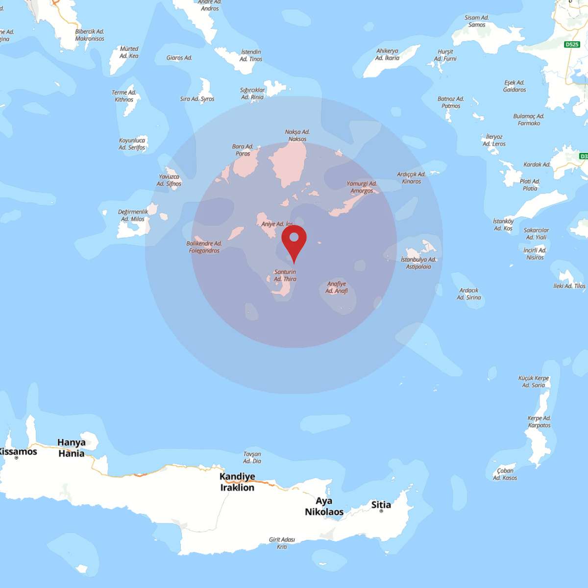 EGE DENIZI Bölgesinde 4.9 Büyüklüğünde Deprem Yaşandı!