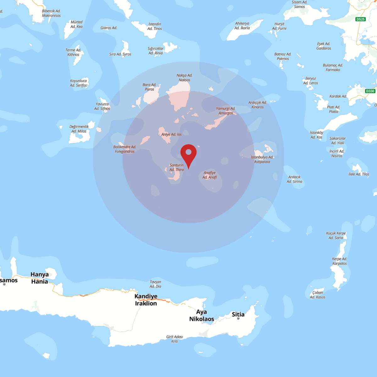 EGE DENIZI Bölgesinde 4.4 Büyüklüğünde Deprem Yaşandı!