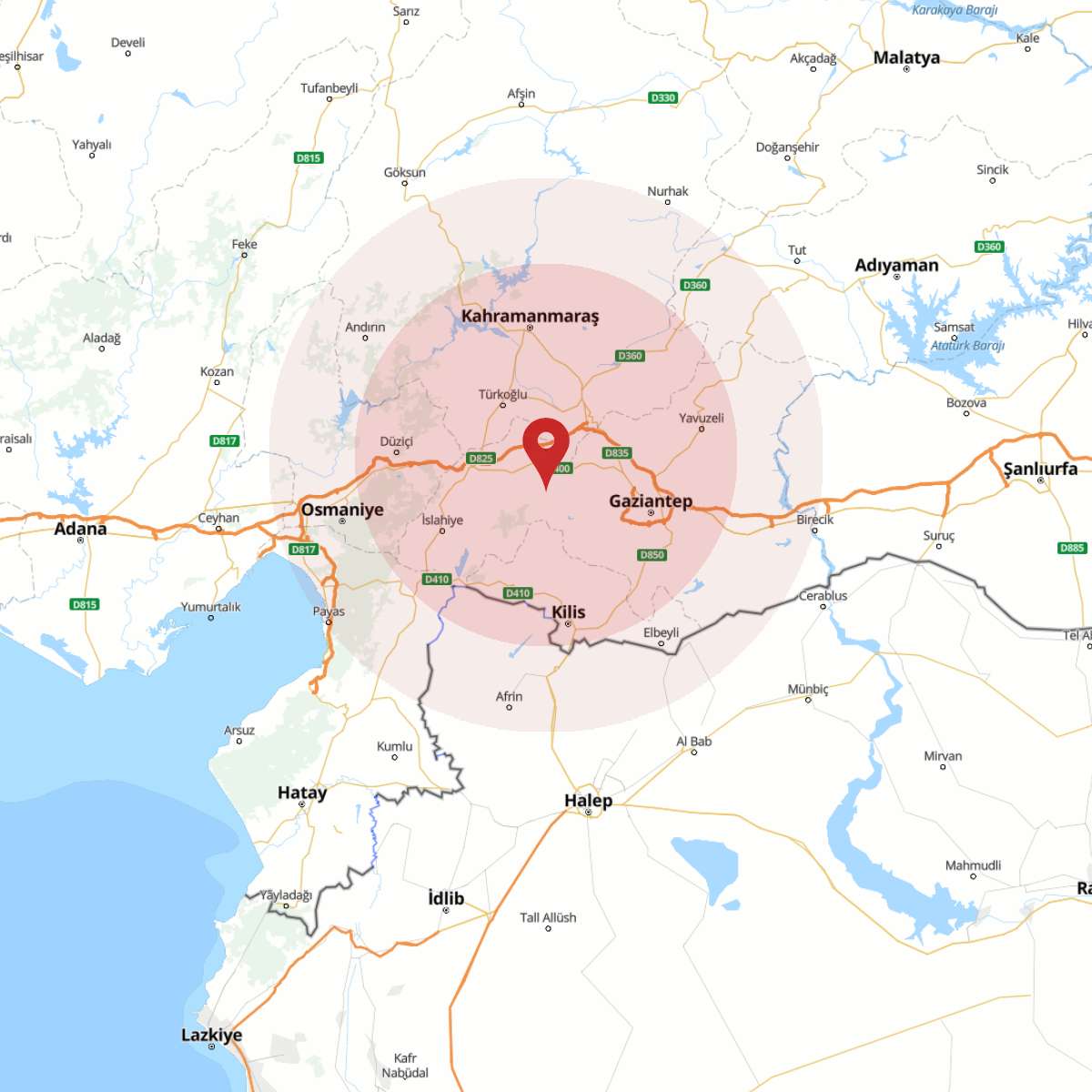 GAZIANTEP Bölgesinde 3 Büyüklüğünde Deprem!