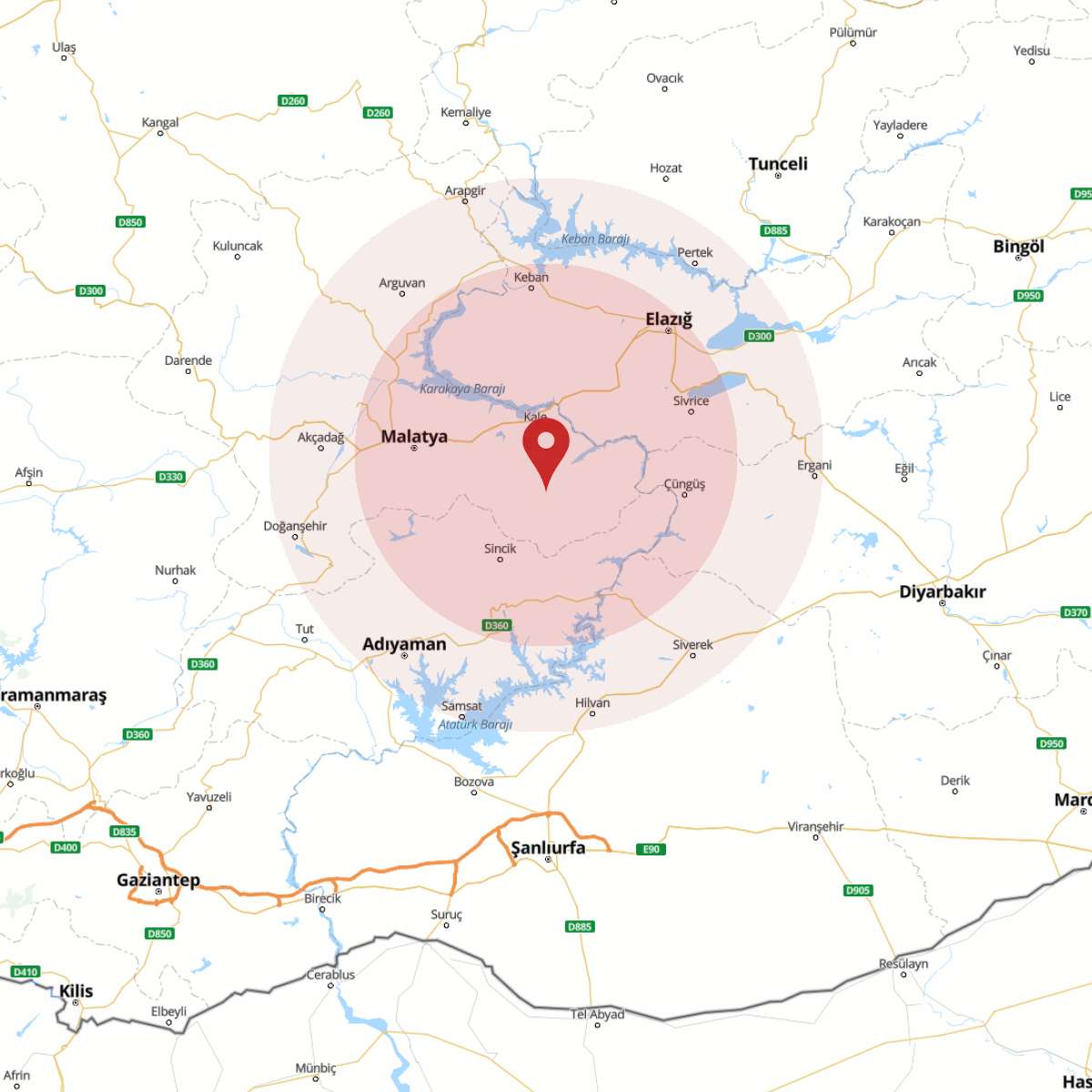 MALATYA Bölgesinde 4.3 Büyüklüğünde Deprem Yaşandı!