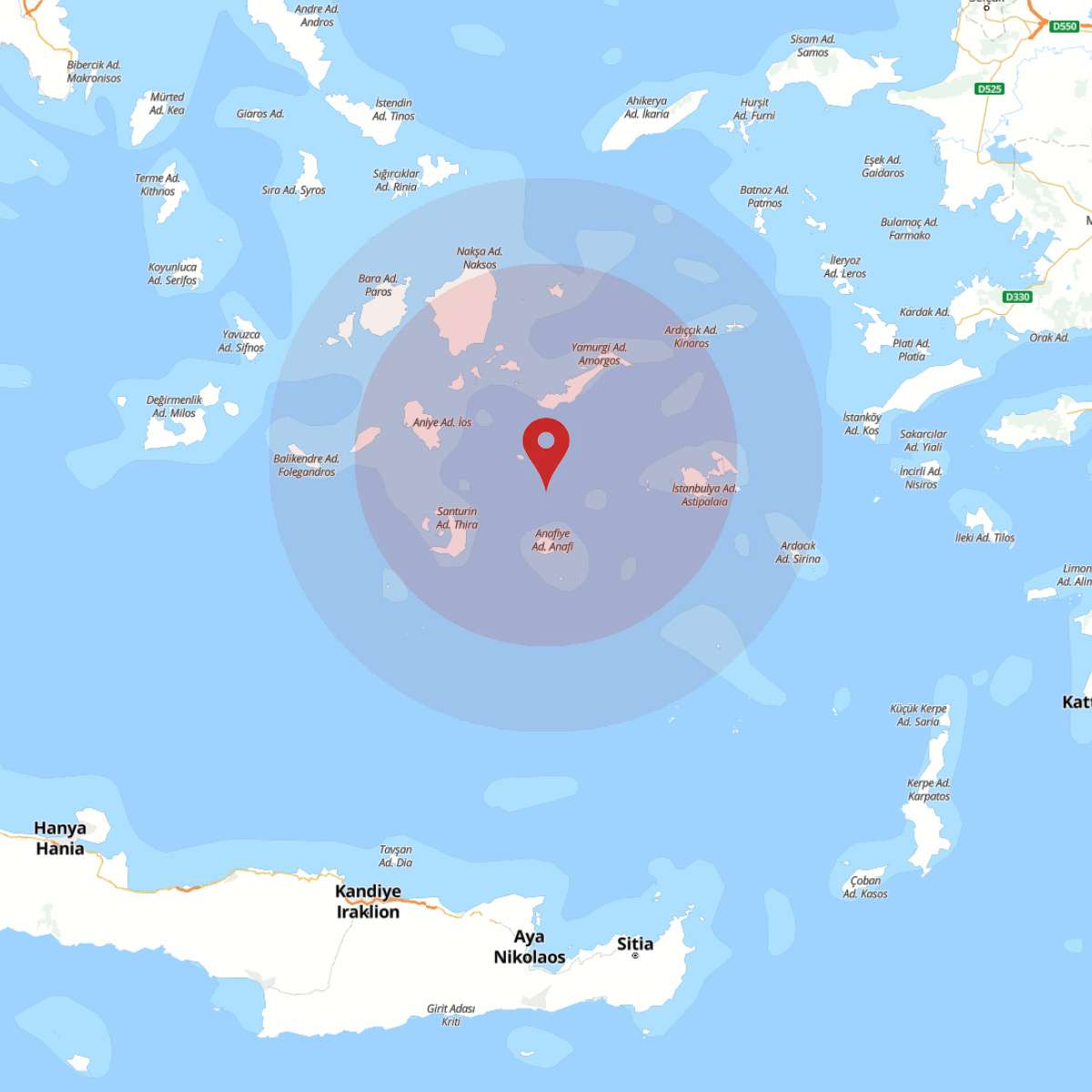 EGE DENIZI Bölgesinde 4.3 Büyüklüğünde Deprem Yaşandı!