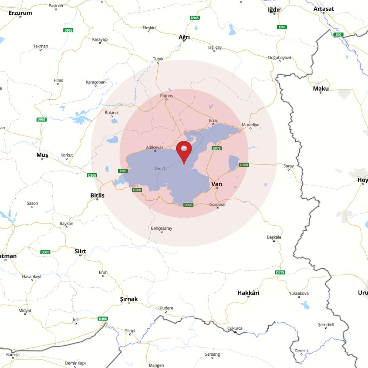 BITLIS Bölgesinde 3 Büyüklüğünde Deprem!