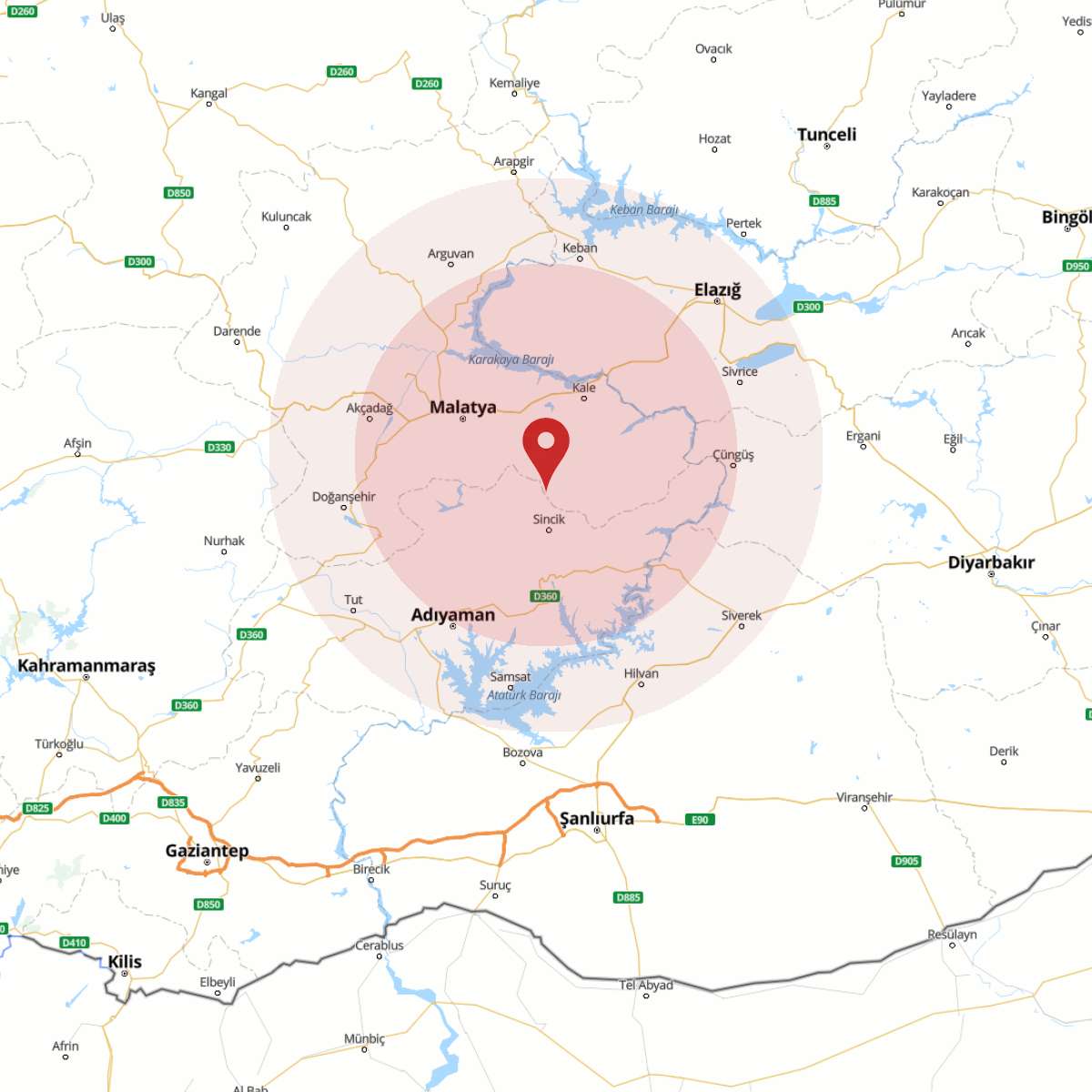 MALATYA Bölgesinde 3.2 Büyüklüğünde Deprem!