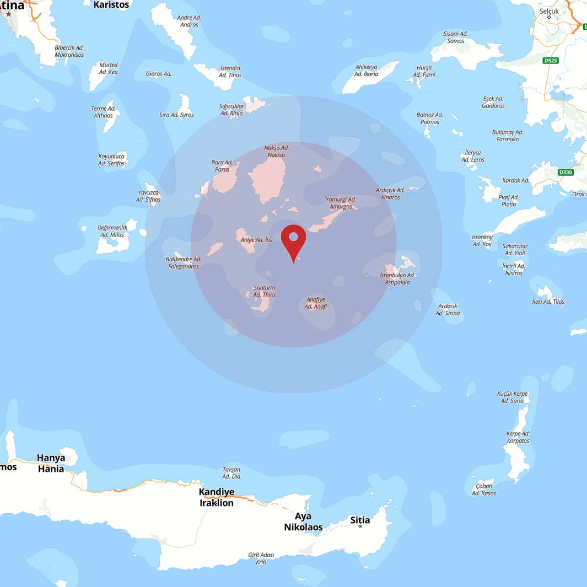 EGE DENIZI Bölgesinde 4.3 Büyüklüğünde Deprem Yaşandı!