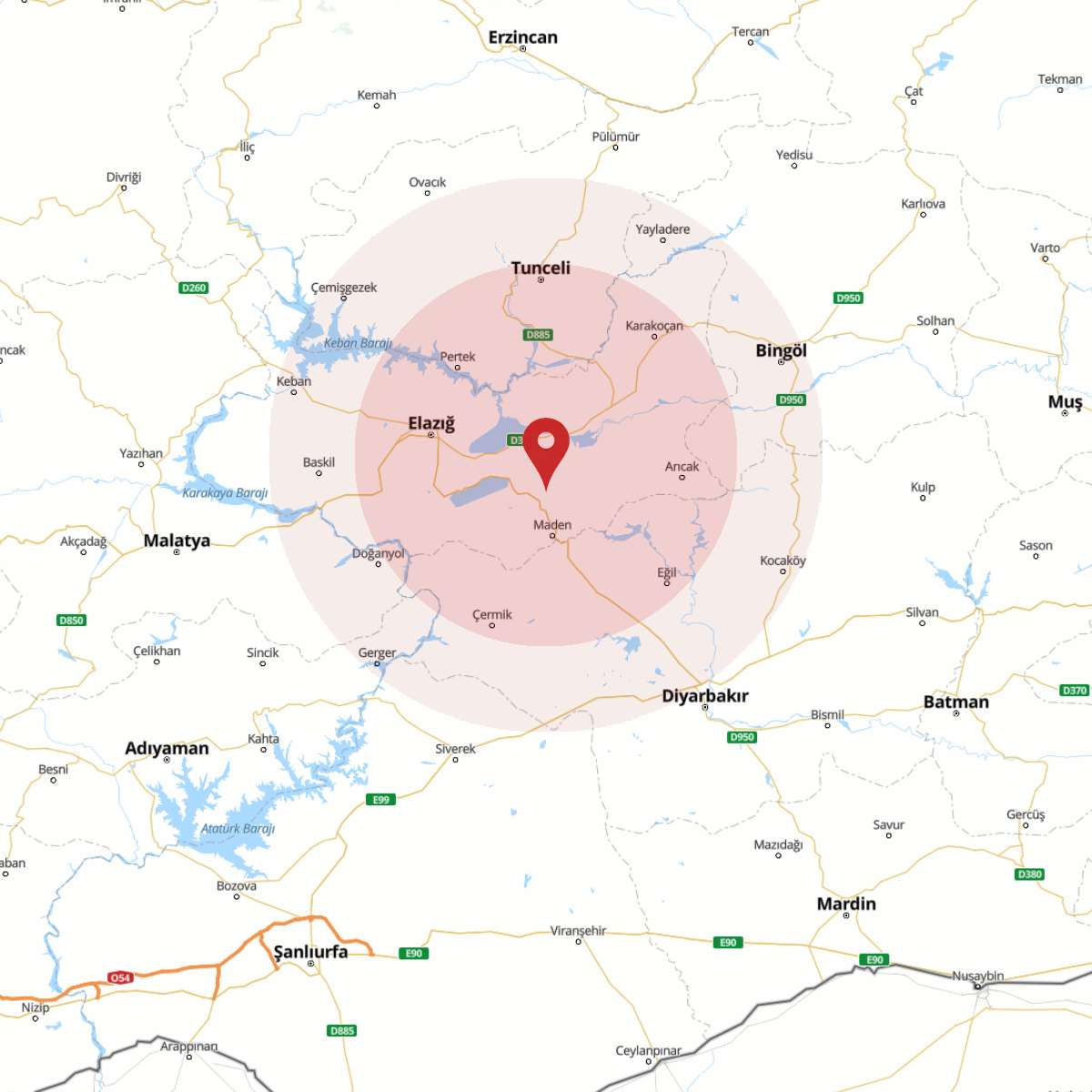 ELAZIG Bölgesinde 3.3 Büyüklüğünde Deprem!