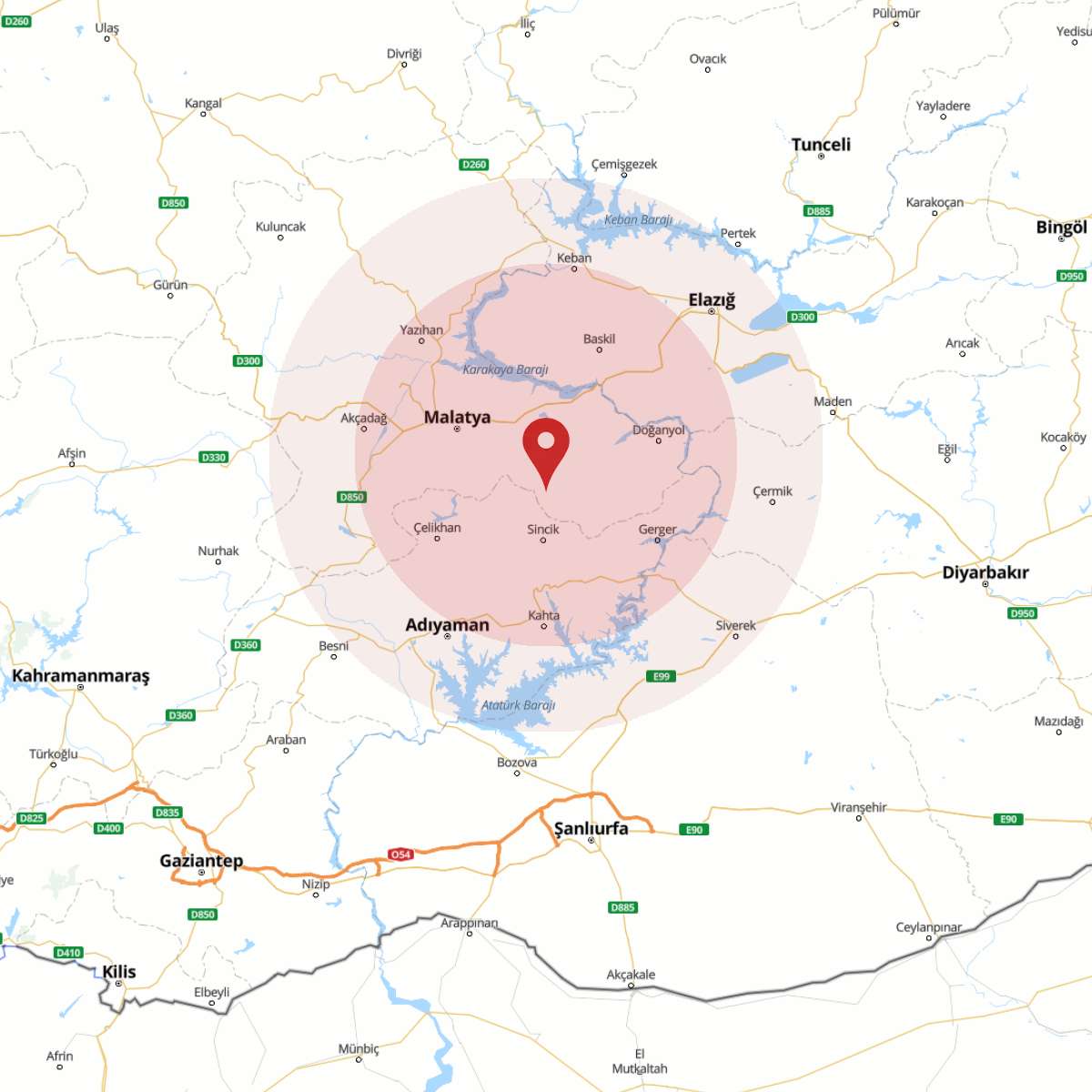 MALATYA Bölgesinde 3.7 Büyüklüğünde Deprem!