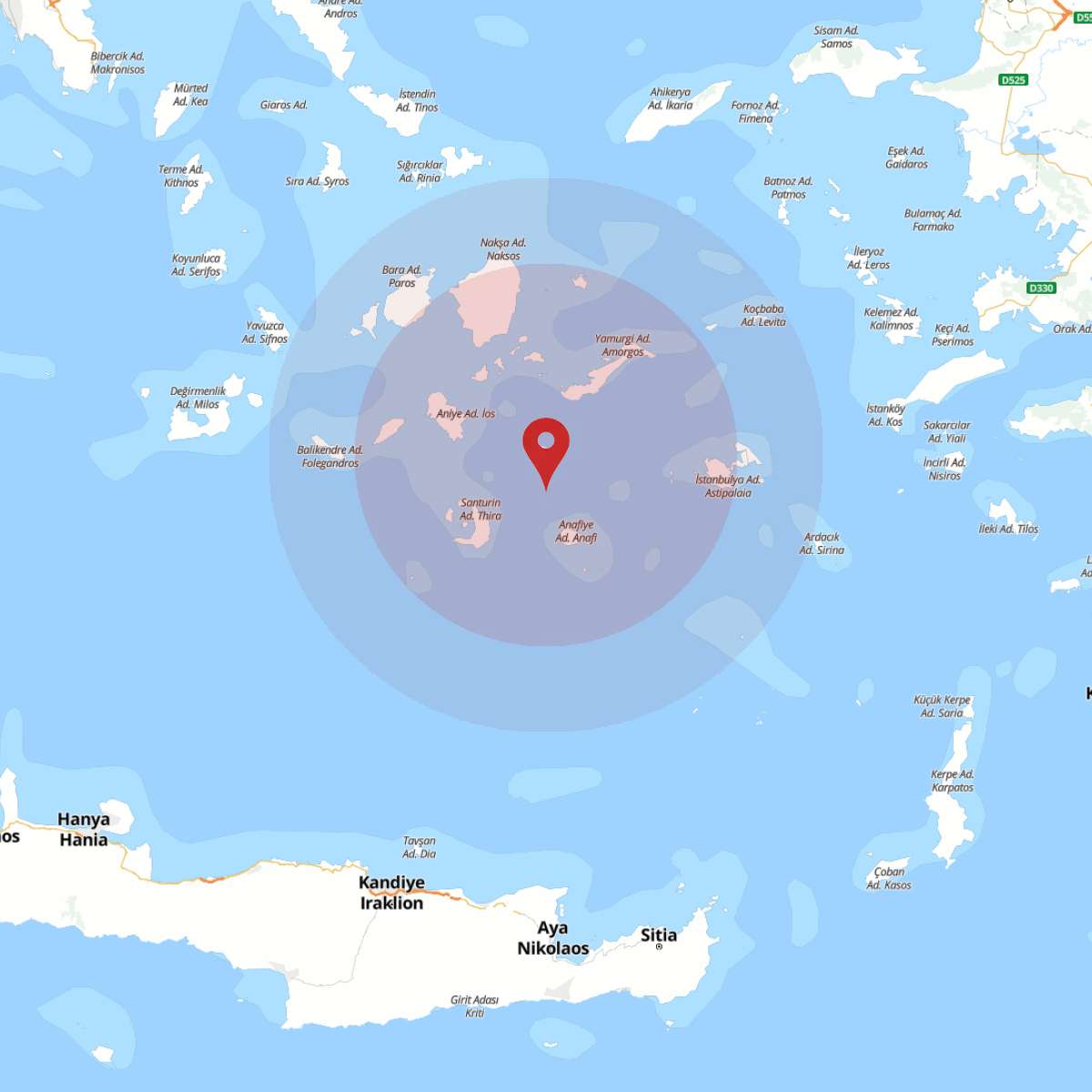 EGE DENIZI Bölgesinde 4.1 Büyüklüğünde Deprem Yaşandı!