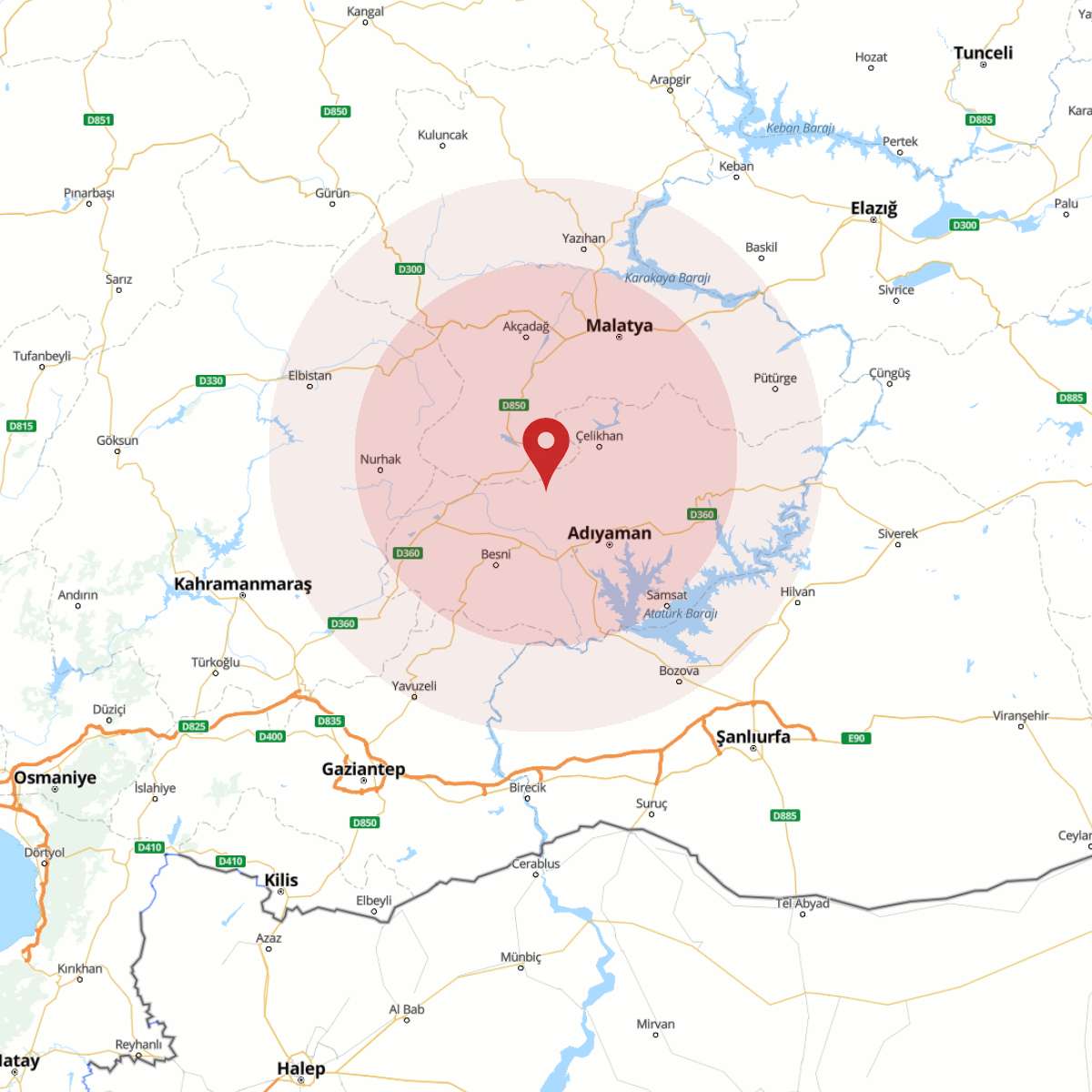 MALATYA Bölgesinde 3.3 Büyüklüğünde Deprem!