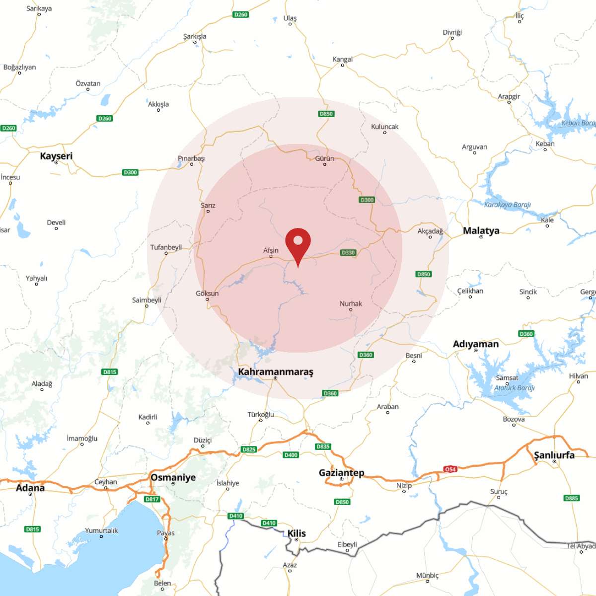KAHRAMANMARAS Bölgesinde 3.2 Büyüklüğünde Deprem!