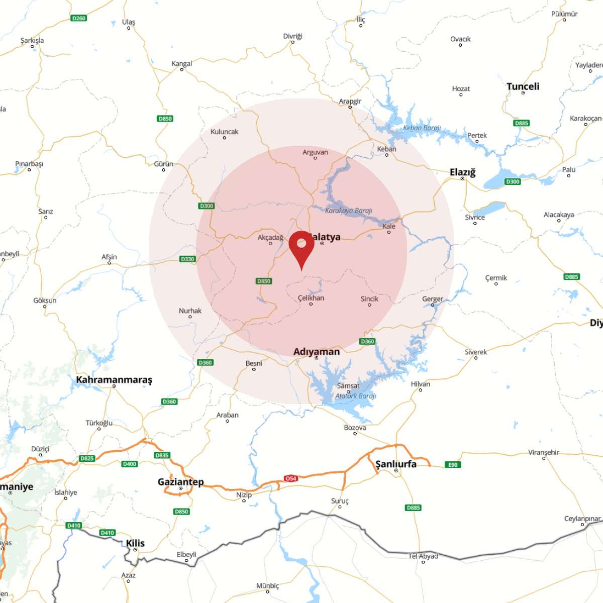 MALATYA Bölgesinde 3.5 Büyüklüğünde Deprem!