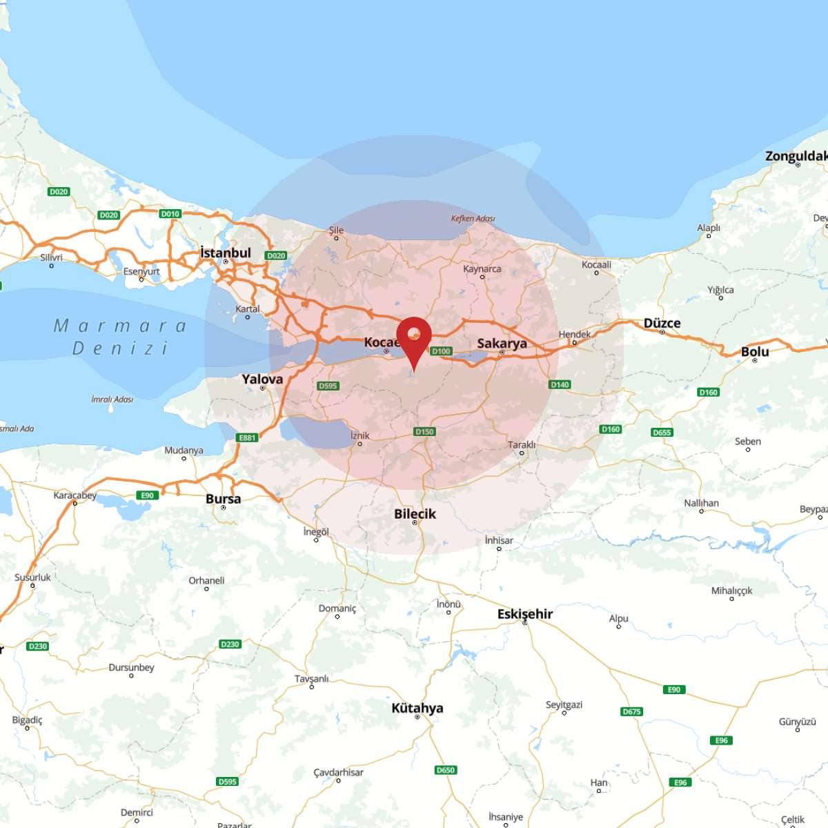 KOCAELI Bölgesinde 3.1 Büyüklüğünde Deprem!