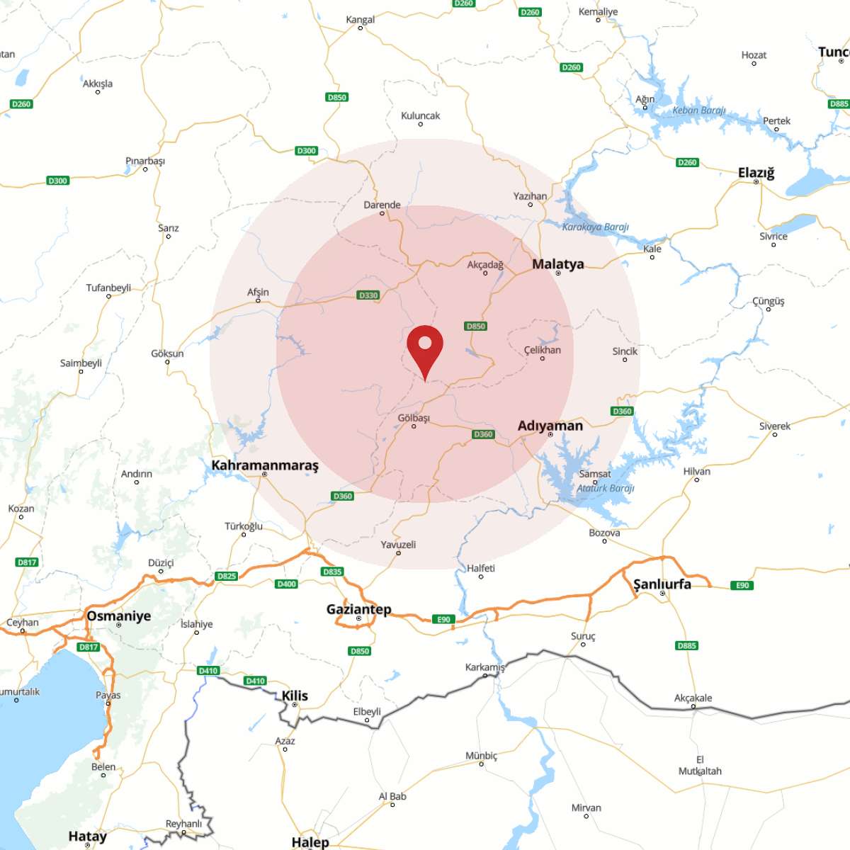MALATYA Bölgesinde 3.5 Büyüklüğünde Deprem!