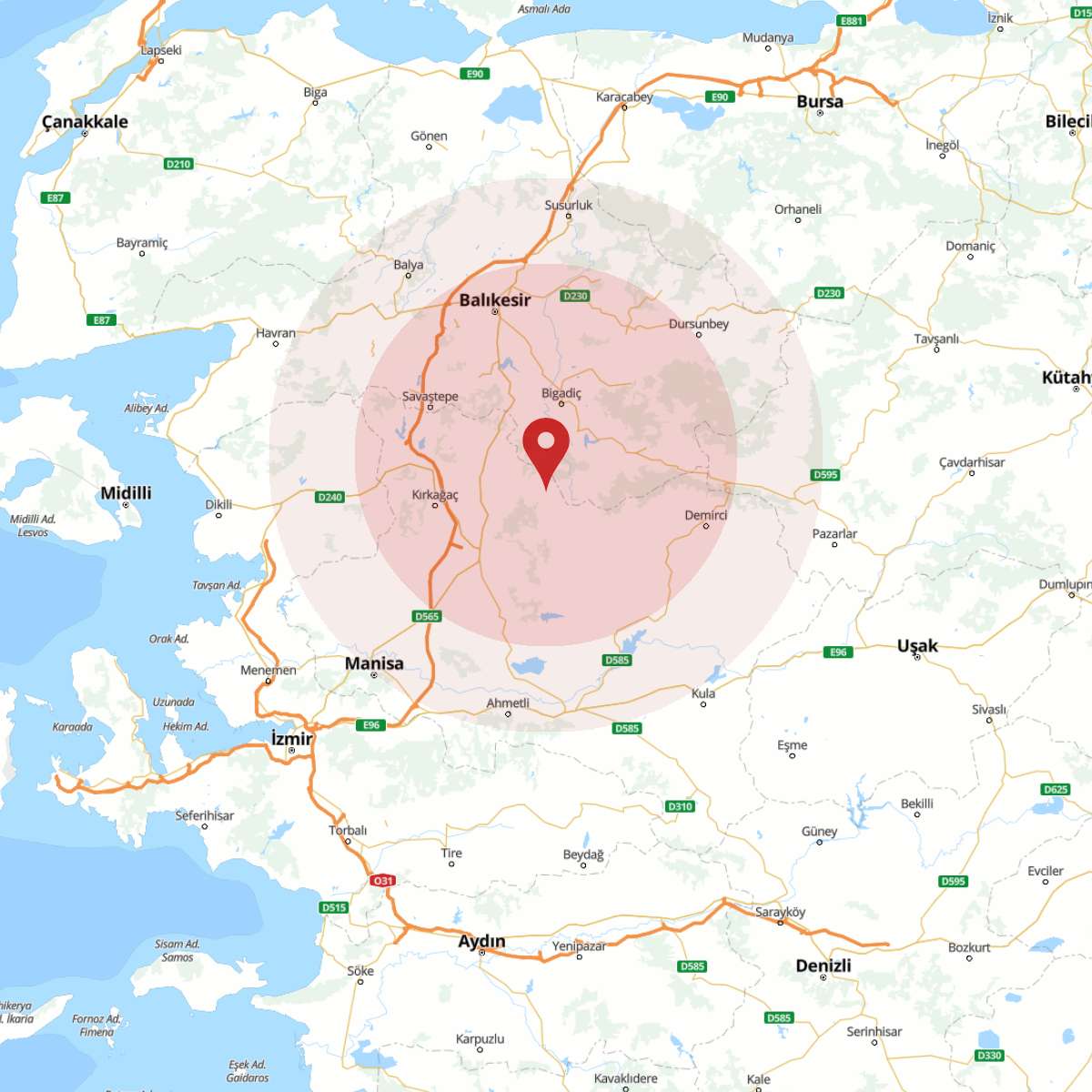 BALIKESIR Bölgesinde 3.1 Büyüklüğünde Deprem!