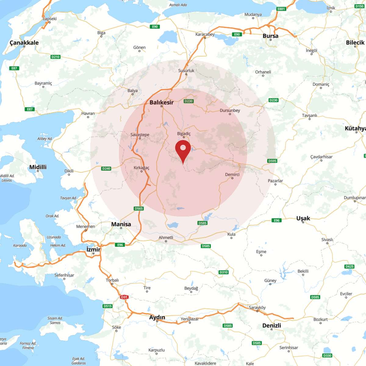 BALIKESIR Bölgesinde 4 Büyüklüğünde Deprem Yaşandı!