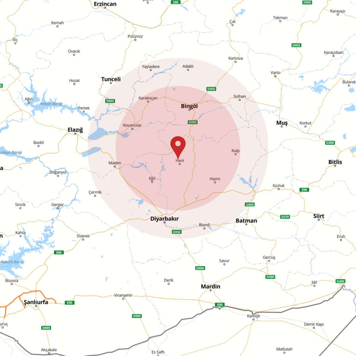 DIYARBAKIR Bölgesinde 4 Büyüklüğünde Deprem Yaşandı!