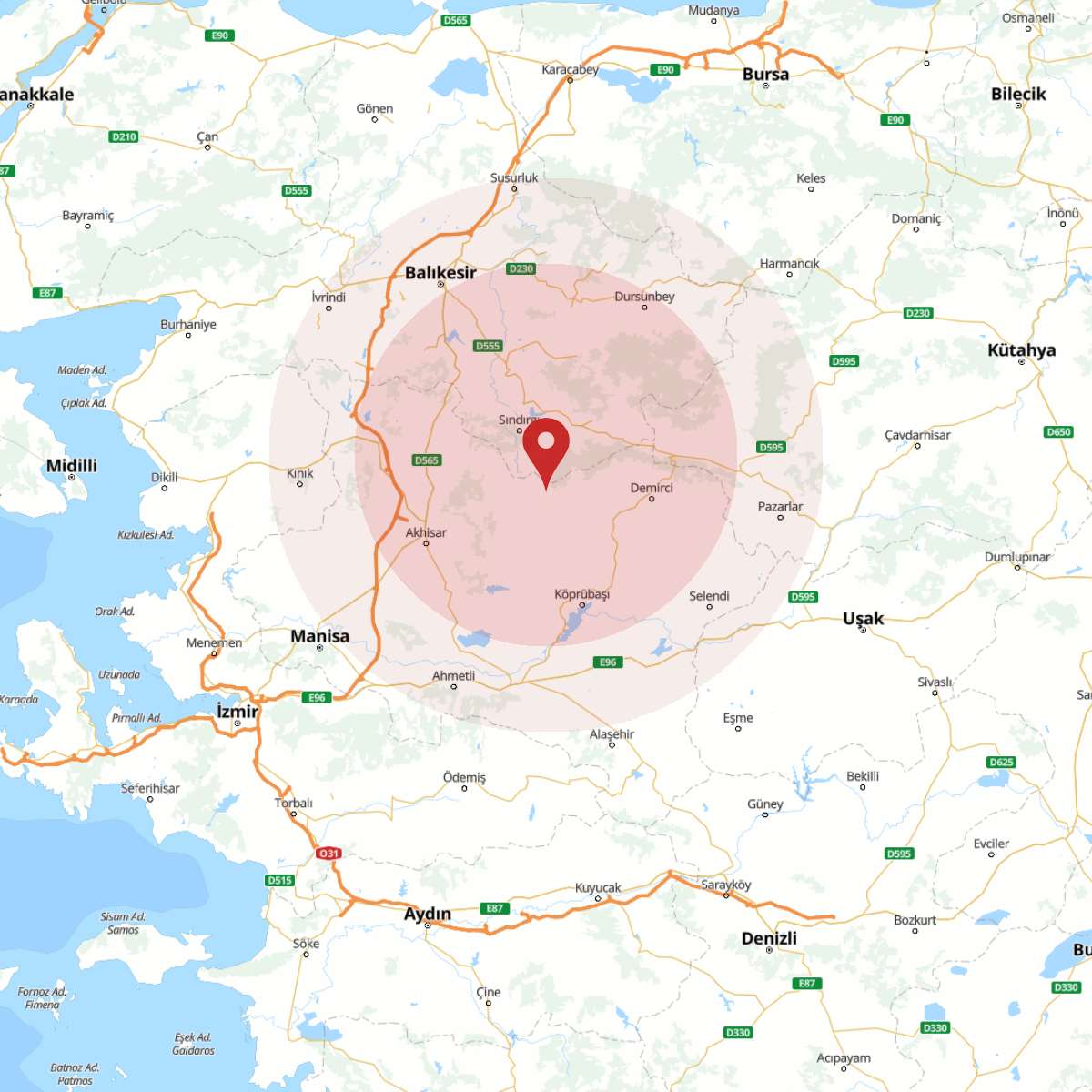 BALIKESIR Bölgesinde 3.6 Büyüklüğünde Deprem!