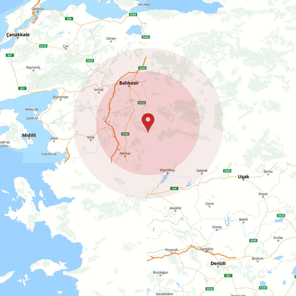 BALIKESIR Bölgesinde 4.1 Büyüklüğünde Deprem Yaşandı!