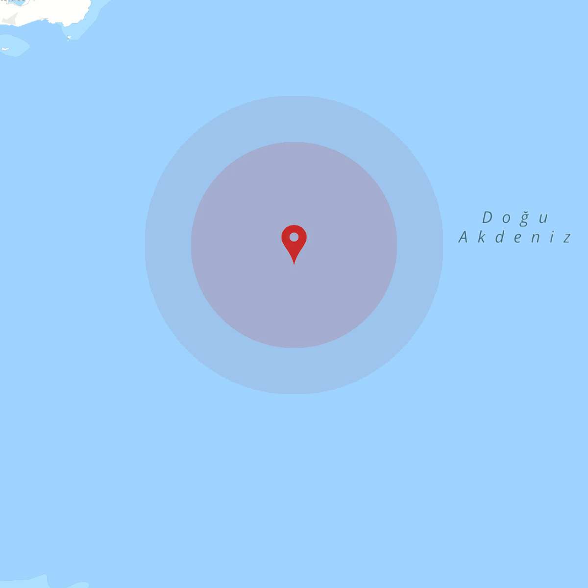 AKDENIZ Bölgesinde 3.5 Büyüklüğünde Deprem!