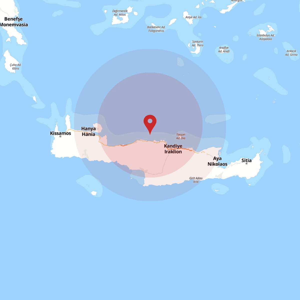 AKDENIZ Bölgesinde 4.8 Büyüklüğünde Deprem Yaşandı!