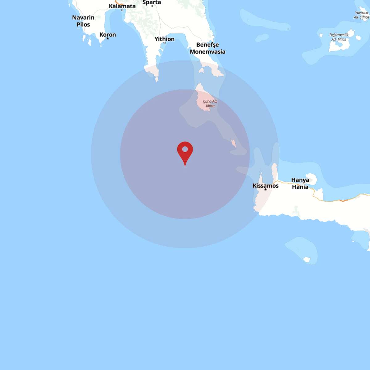 AKDENIZ Bölgesinde 4.8 Büyüklüğünde Deprem Yaşandı!