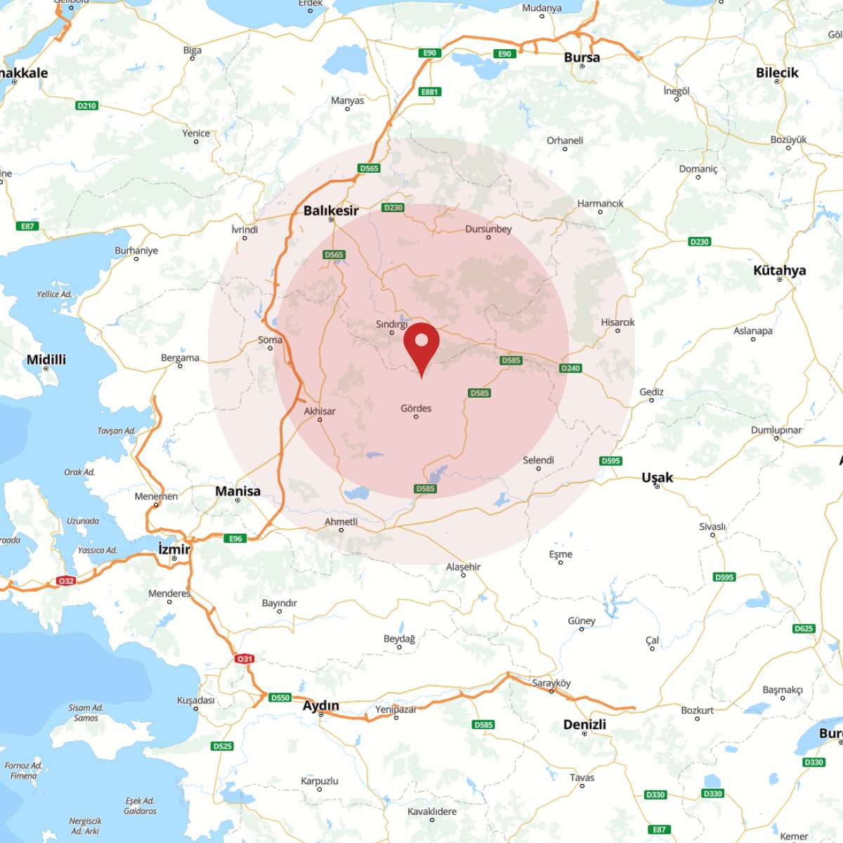 BALIKESIR Bölgesinde 4 Büyüklüğünde Deprem Yaşandı!